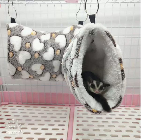 Plush Hamster Tunnel Nest – Cozy Hideaway for Small Pets