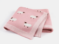 Baby Sheepskin Blanket with Windproof Protective Cover