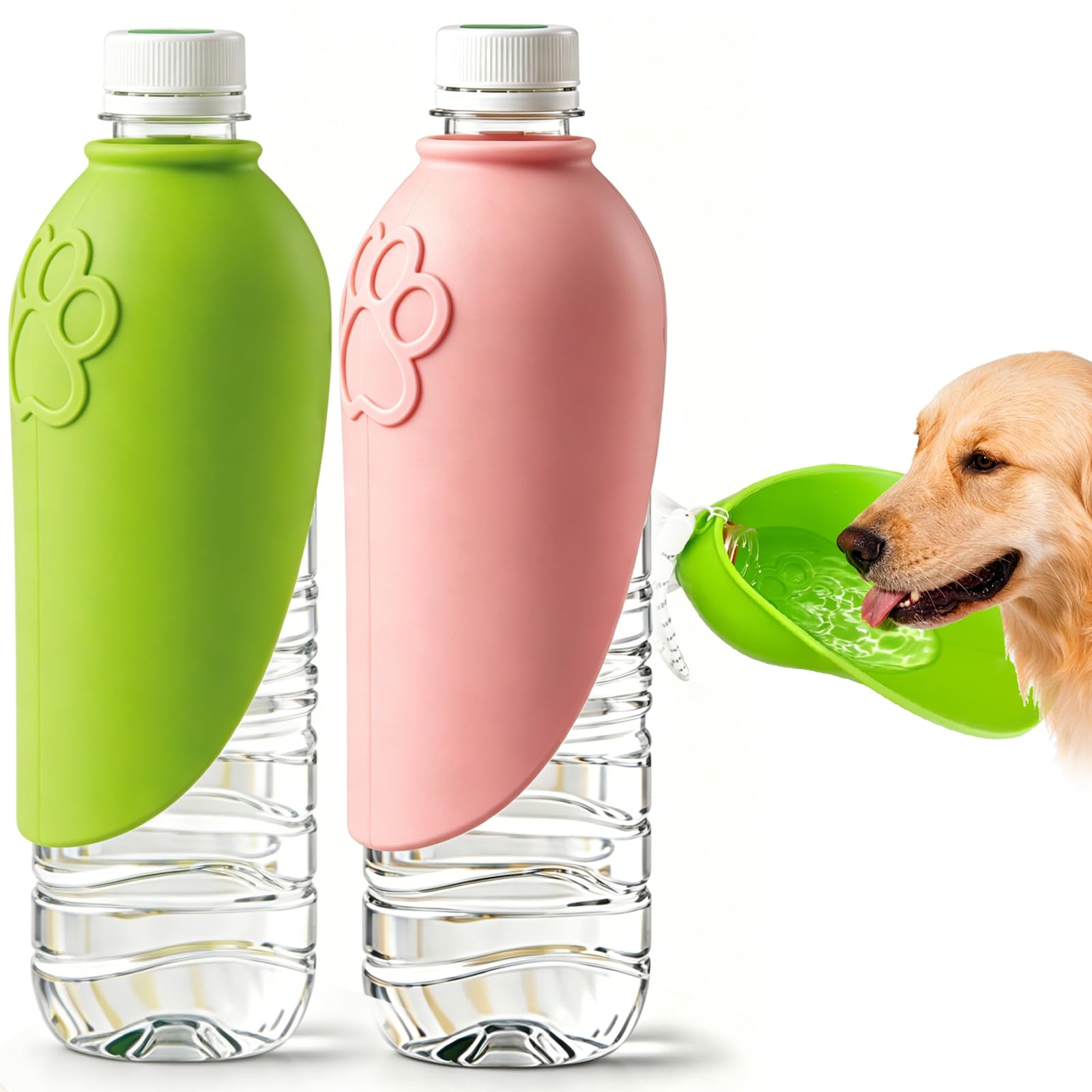 Portable Dog Water Bottle Attachment