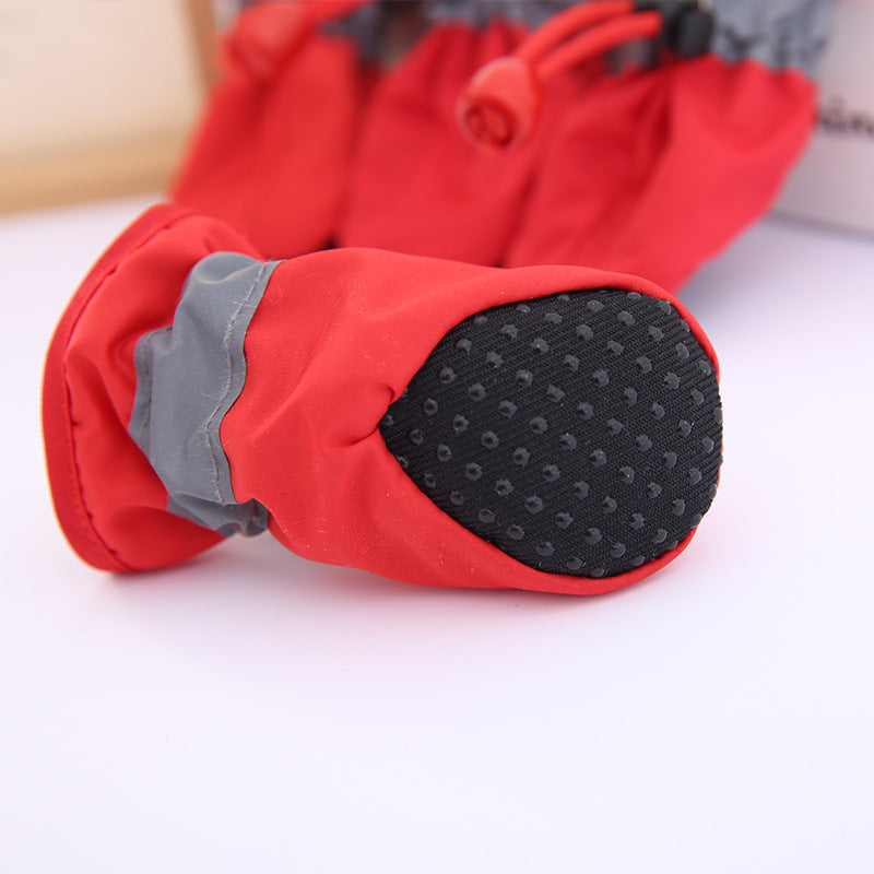 Non-Slip Waterproof Dog Booties for Small Breeds