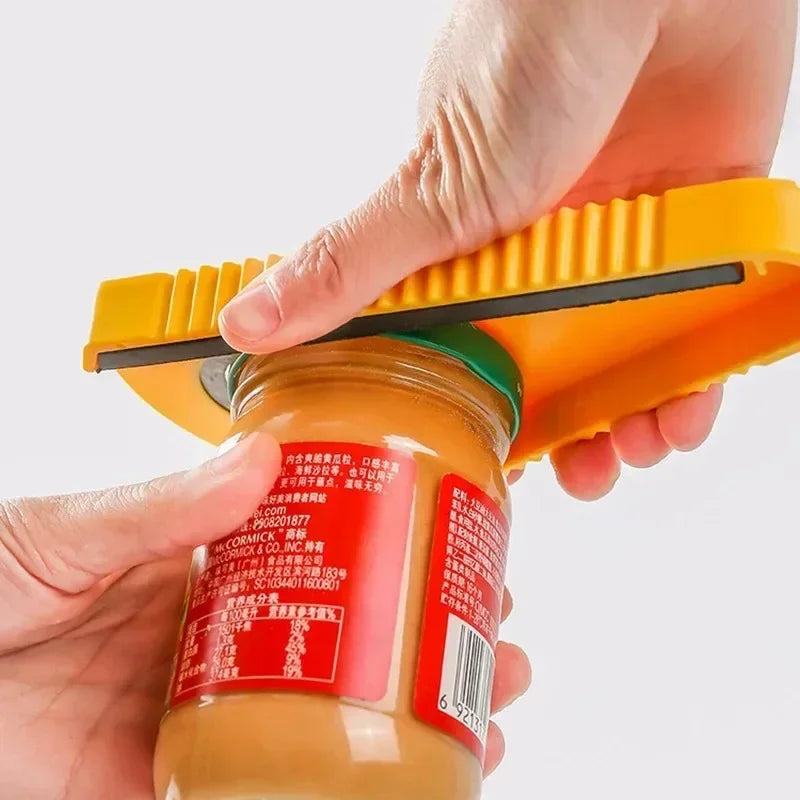 Carrot-Shaped Multifunctional Bottle and Can Opener