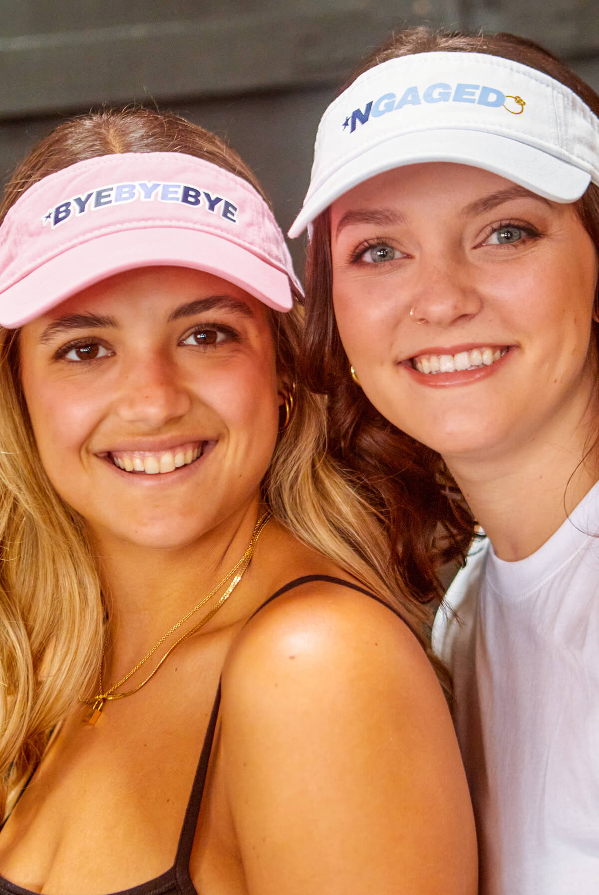 90s Boy Band Bachelorette Party Visors – Fun Summer Accessory