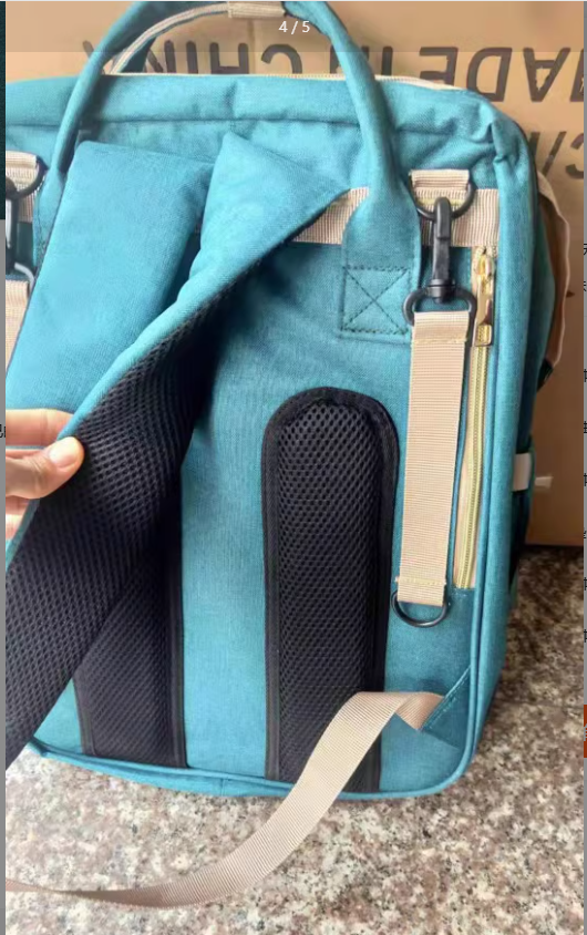 Diaper Backpack with Insulated Bottle Pockets – Water-Resistant