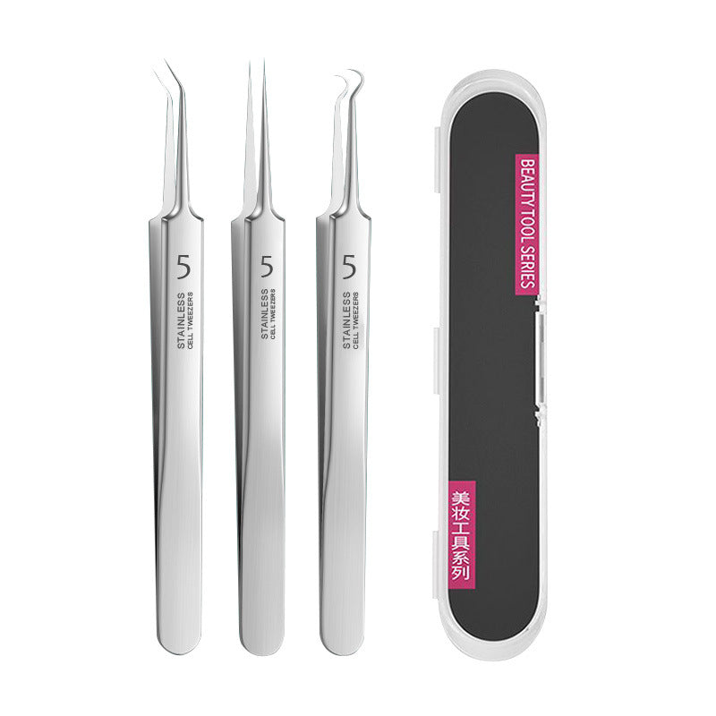 8-Piece Stainless Steel Acne Extraction Tool Set