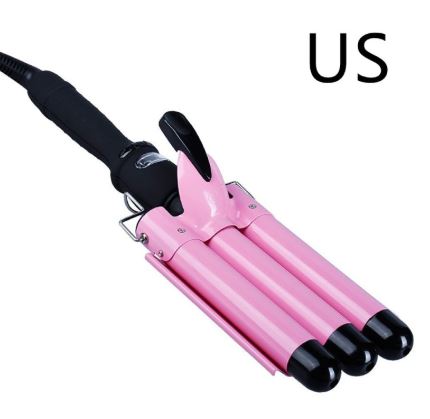 Triple Barrel Curling Iron for Effortless Beach Waves