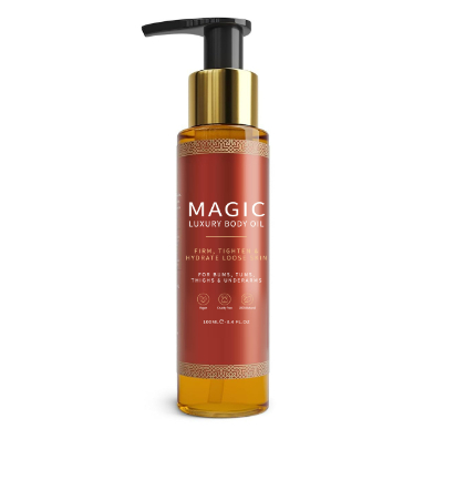 Lavender & Rose Body Oil with Hyaluronic Acid – Lightweight Moisturizer