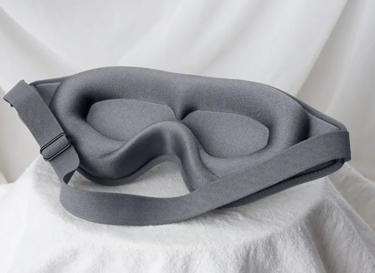 3D Contoured Sleep Mask for Total Darkness and Zero Pressure