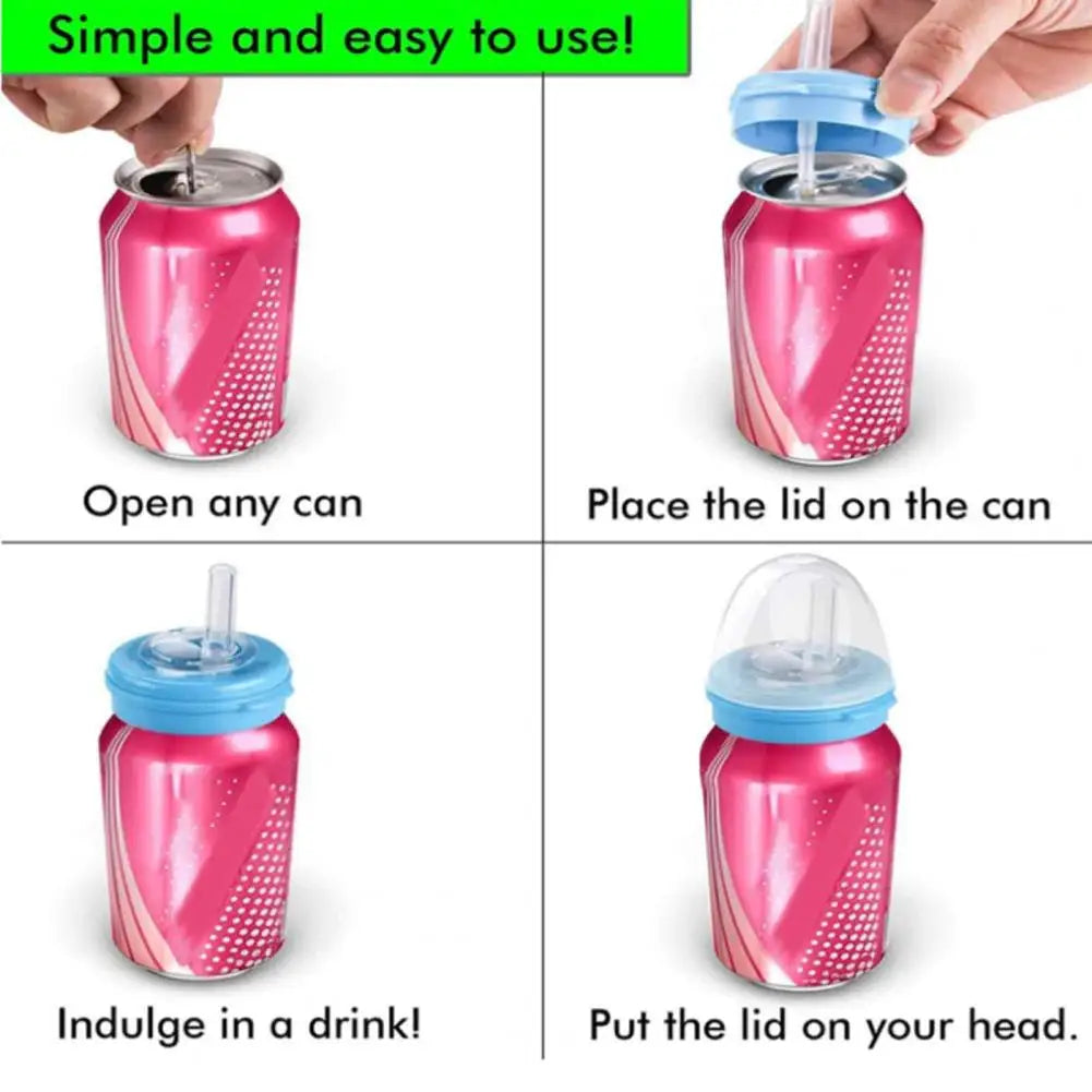 Leak-Proof Silicone Can Lids Set – BPA-Free Reusable Covers