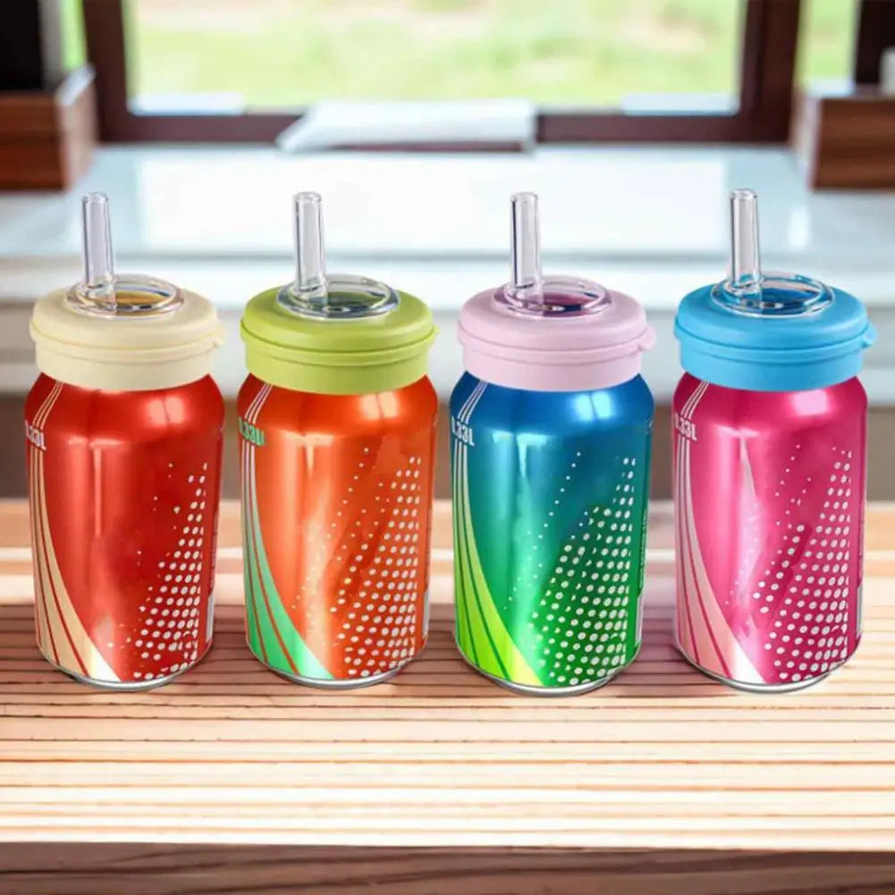 Leak-Proof Silicone Can Lids Set – BPA-Free Reusable Covers