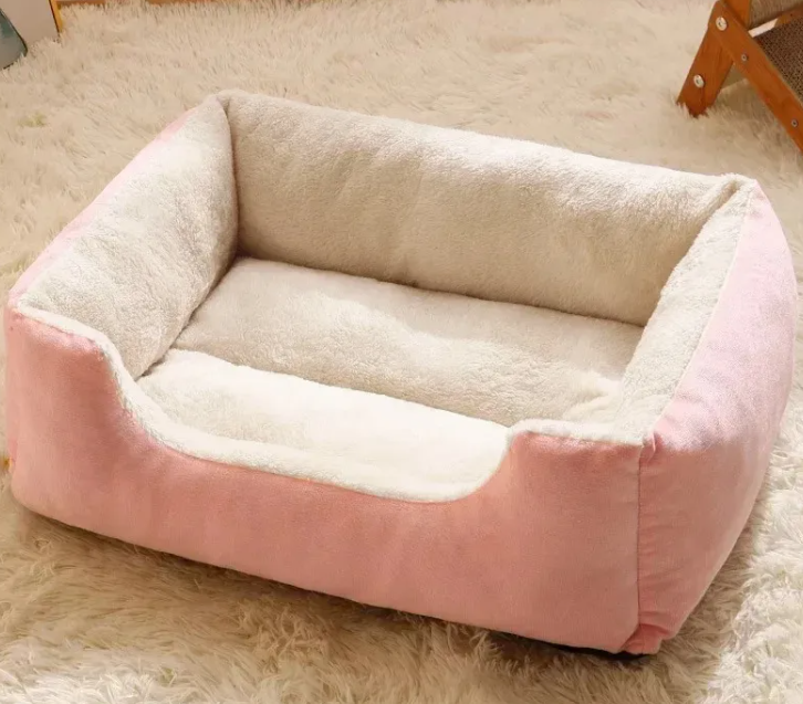 Boho Pet Nest Bed for Cats and Small Dogs
