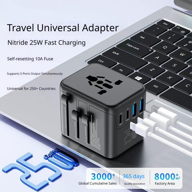 Multifunctional Wireless Travel Plug Adapter