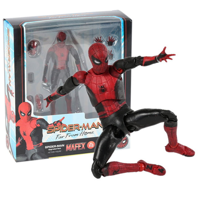 Marvel Spider-Man Mafex 6-Inch Articulated Action Figure Collectible