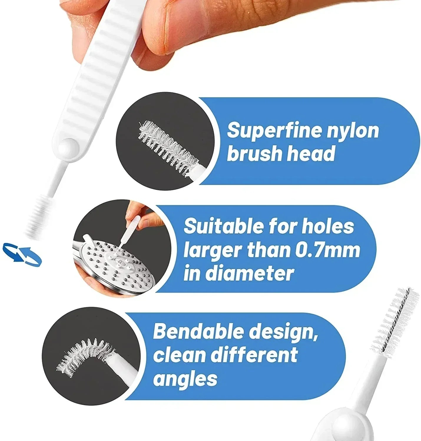Phone and Earbuds Cleaning Kit with Dust Plugs – Charging Port Cleaner